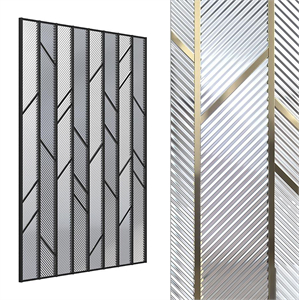 Glass partition
